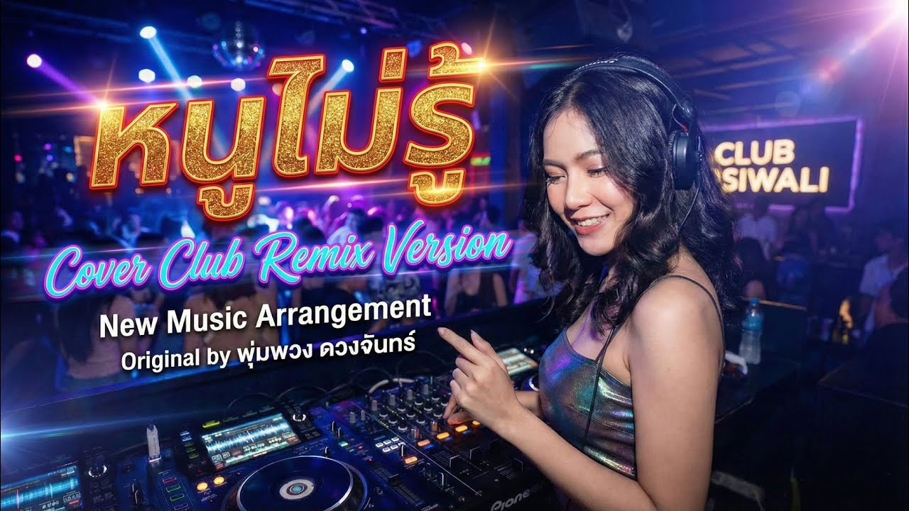 หนูไม่รู้ (Nu Mai Roo) - Club Remix Cover 2026 | Thai Dance EDM | Original by พุ่มพวง ดวงจันทร์