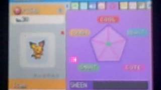 Pokemon Diamond Pikachu-Colored Pichu event