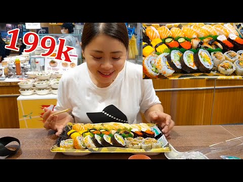 Video ĂN TỐI VỚI HỘP SUSHI 199K TRONG SIÊU THỊ AEON MALL TÂN... - youtube