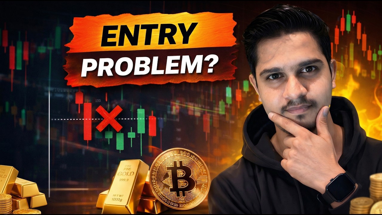 Fix Your Entries with This Simple Setup BTC & Gold | 8 AM Setup - YouTube