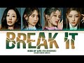 KISS OF LIFE BREAK IT (Opening theme of DIGIMON BEATBREAK)[Color Coded Lyrics]
