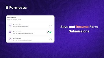 Save and Resume Form Submissions Anywhere, Any Device!
