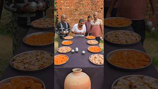 Family Ball Roll to Hole Challenge! Who Wins The Big Matka & Parle-G Pack? 😱🔥 #shorts #viral