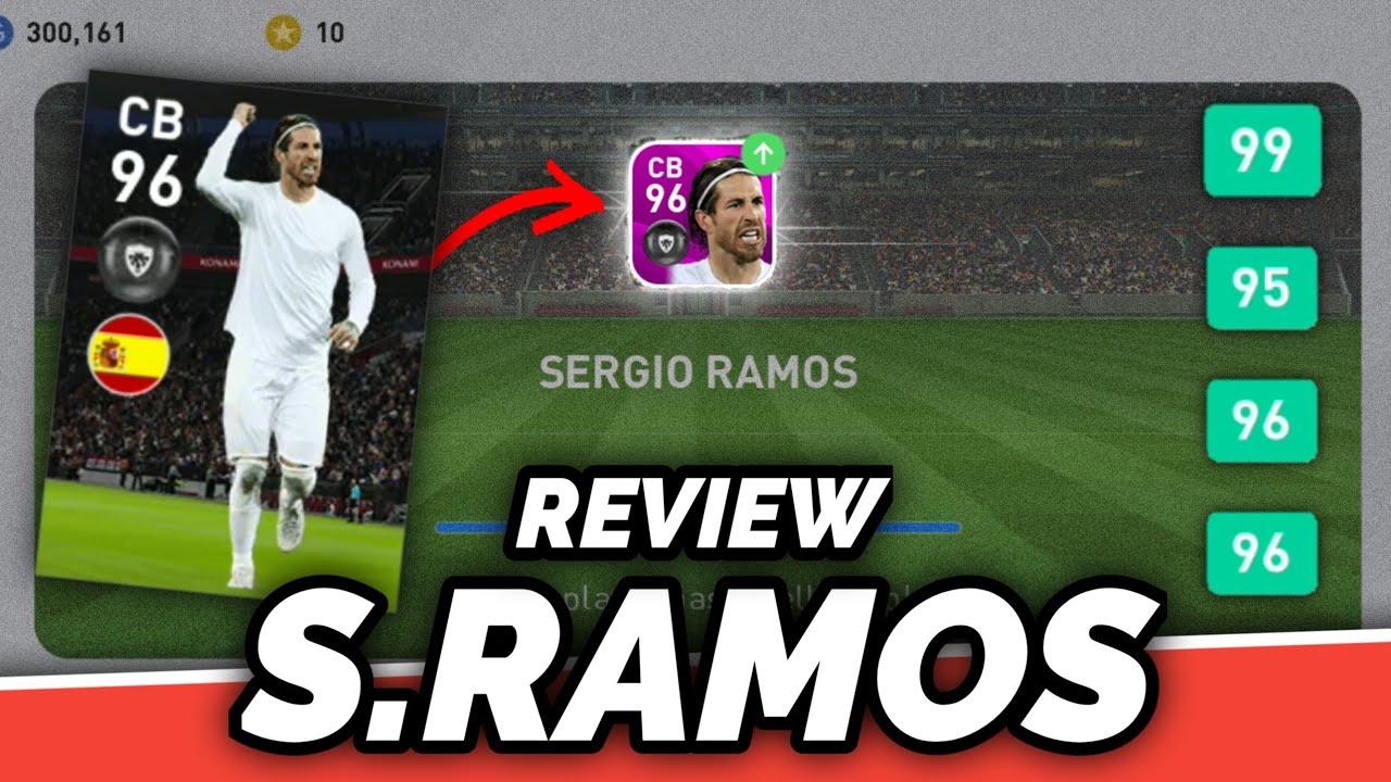 96 CB SERGIO RAMOS - REAL MADRID CS REVIEW!! AM5
