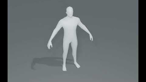 FREE Male Body Base Mesh 3D Model