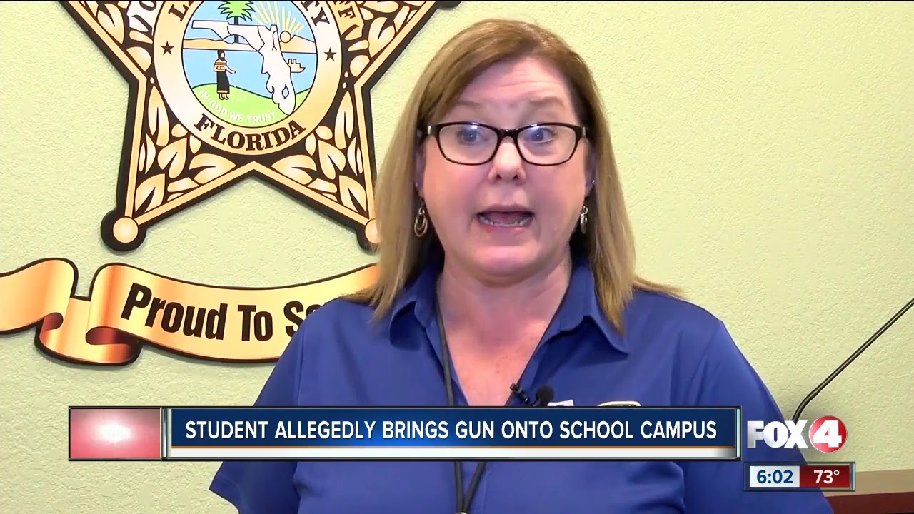17-year-old student arrested for bringing gun onto school campus - YouTube