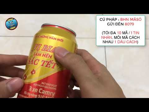 Video (MẸO) KHÔNG MỞ NẮP BIA | XEM MÃ TRÚNG THƯỞNG BIA HANOI... - youtube
