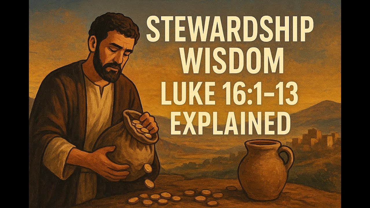 Stewardship Wisdom: Luke 16:1-13 Explained #BibleStudy # ...