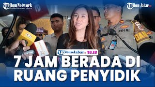 🔵7 Jam di Ruang Penyidik Diperiksa Soal Promosi Judi Online, Wulan Guritno Ngakunya Seneng Banget