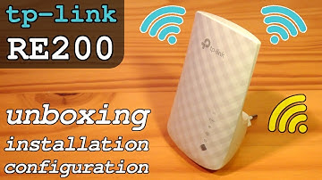 TP-Link RE200 Wi-Fi Extender Dual Band • Unboxing Installation Configuration
