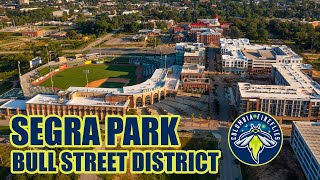 Segra Park in Columbia, South Carolina Bull Street District is home of the Columbia Fireflies