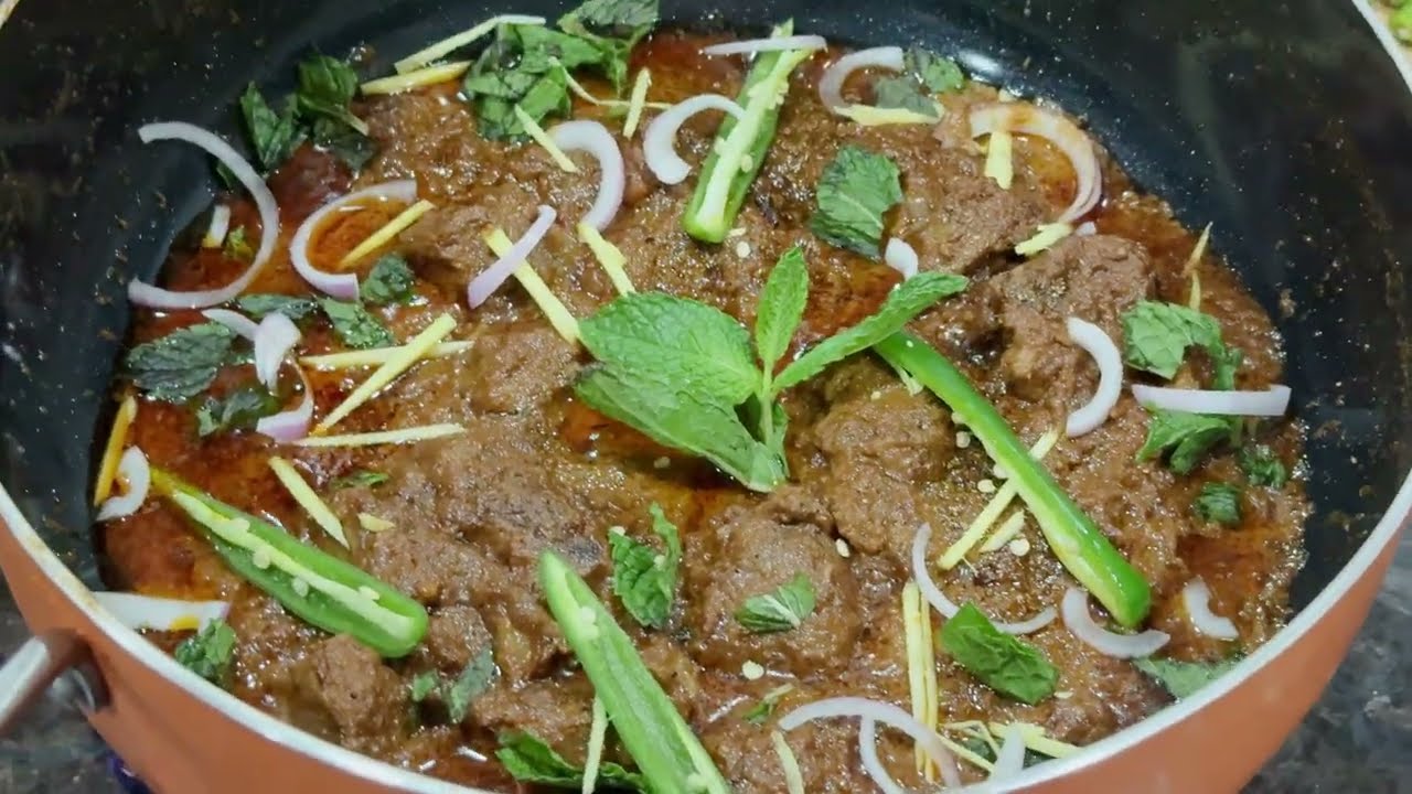 Bihari Boti Salan Recipe with Dhuaar Wala Twist | Desi Meat Curry Perfection | Dhaniya Methi Style