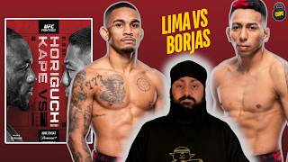 UFC Vegas 119: Lima vs Borjas Breakdown, Prediction, & Pick