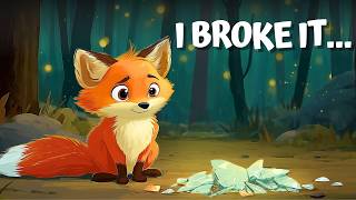 The Little Fox Who Broke the Lantern 🦊 | A Gentle Bedtime Story About Honesty