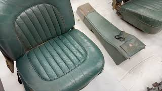 Jaguar Mk2 Seats & Console | Original Trim Refurbishment Preview | Talkin’ Trim w/ J-Skin