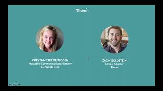 Thanx Road to Revenue Webinar Series: Growing Revenue Without an Army of Marketers Featuring Elephan