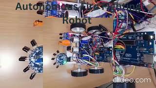 Autonomous Fire Fighting Robot And Extinguisher