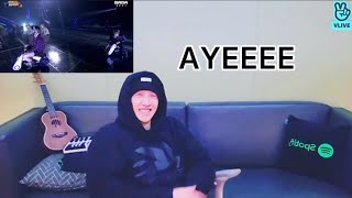 BANGCHAN REACTION TO STRAY KIDS MAMA 2021 PERFORMANCE CHEESE, HEY MONSTER, THUNDEROUS