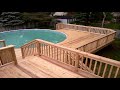 Simple Above Ground Pool Deck Plans Simple Above Ground Pool Deck Plans