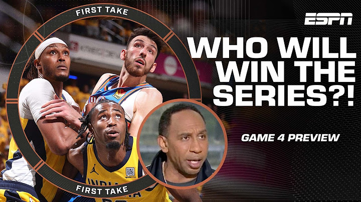 Stephen A. says the winner of Game 4 wins the series 👀 'Pacers are SHOCKING the world!' | First Take