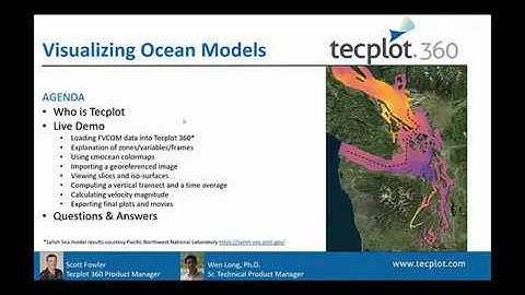 Visualizing Ocean Models with Tecplot 360