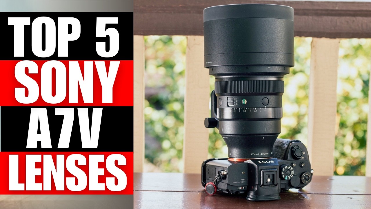 ТОП-5 лучших объективов для Sony A7V в 2026 году