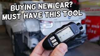 WAS YOUR CAR IN ACCIDENT, PAINT THICKNESS GAUGE BY CAR-SYS. PRODUCT REVIEW