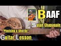 Baaf - Sujan Chapagain | Guitar Lesson | Plucking & Chords |