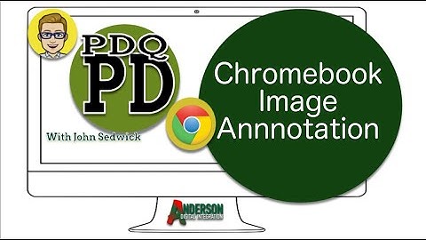 Image Annotation on Chromebooks