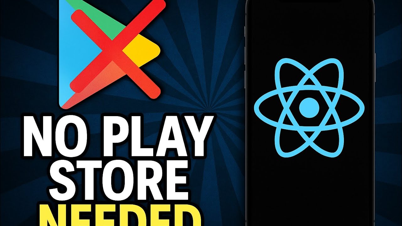 Run React App On Phone No Play Store YouTube 