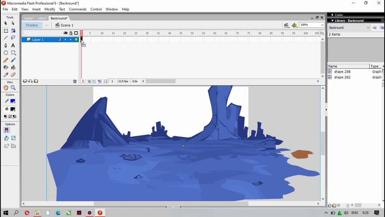 Tutorial Membuat GAME Sederhana Menggunakan Aplikasi MACROMEDIA FLASH 8 ...