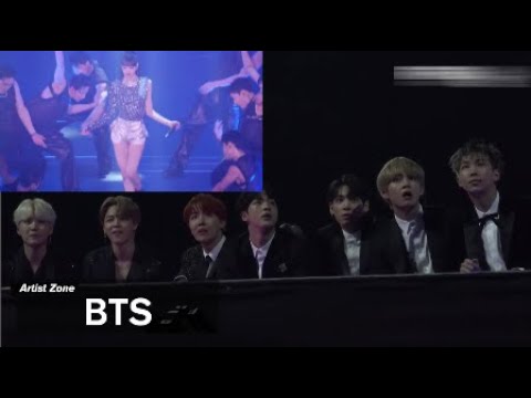 BTS reaction to LISA SOLO STAGE CONCERT SEOUL