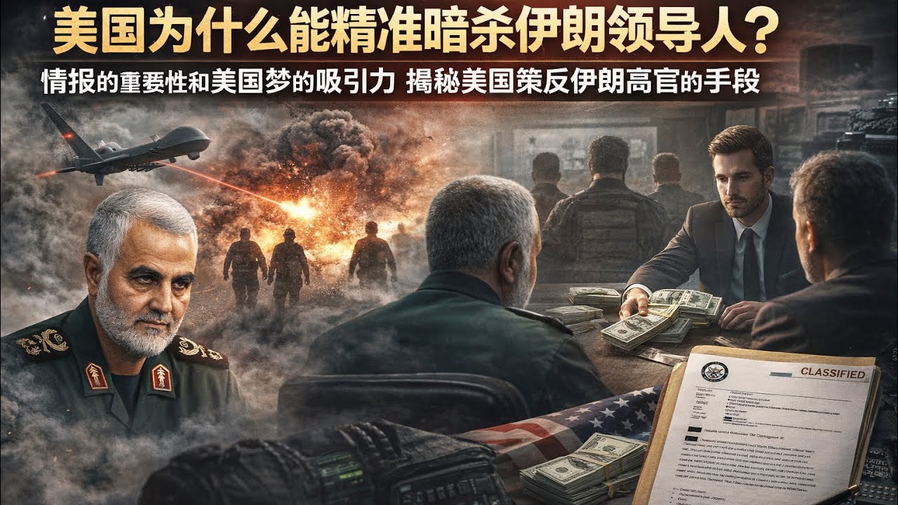 哈梅内伊被杀，普天同庆。美国为什么能精准暗杀伊朗领导人？情报的重要性和美国梦的吸引力，揭秘美国策反伊朗高官的手段。（我会把美国国务院的文件链接放在评论区）#伊朗 #中共 #美国 