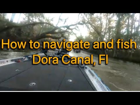 How to safely transit and fish the Dora Canal for trophy bass!