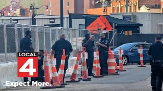 Man shot by police while running from officers in downtown Detroit