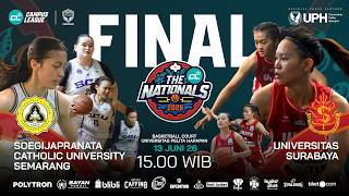 SCU vs UBAYA - The Nationals Final - Campus League The Nationals Putri