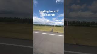 JET2 B737-800 LANDING AT EDINBURGH