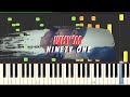 NINETY ONE - Why'm на пианино | Piano Cover + Lyrics