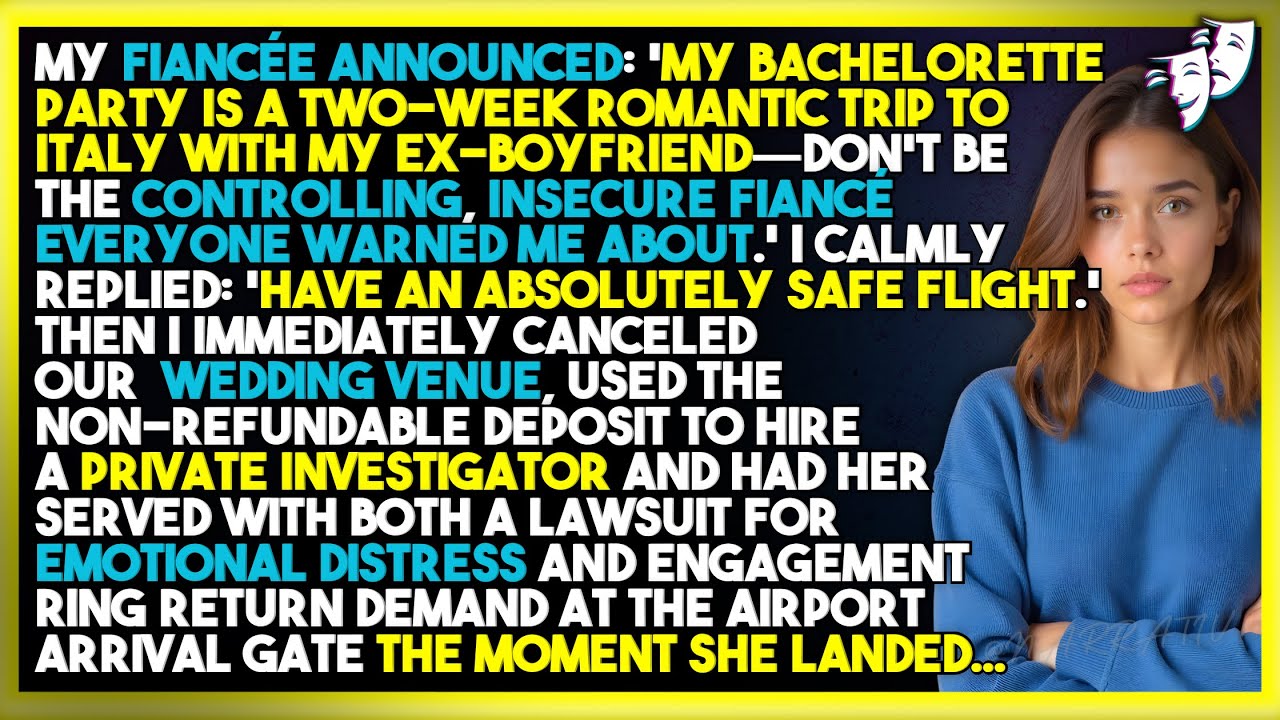 Невеста повезла бывшего в Италию на девичник. То, что ждало ее у выхода из аэропорта, изменило вс...