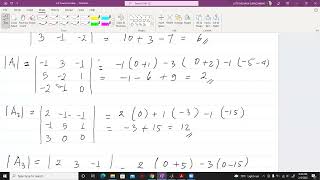 #Advanced #Engineering #Mathematics With #MATLAB  (#MATH513 #KFUPM) #Section 3.3 #Cramer 's #Rules