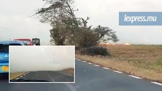 Incendie à Mont-Choisy