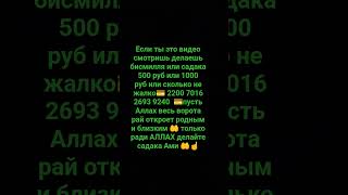 давайте садака только ради Аллах пажалста помогите