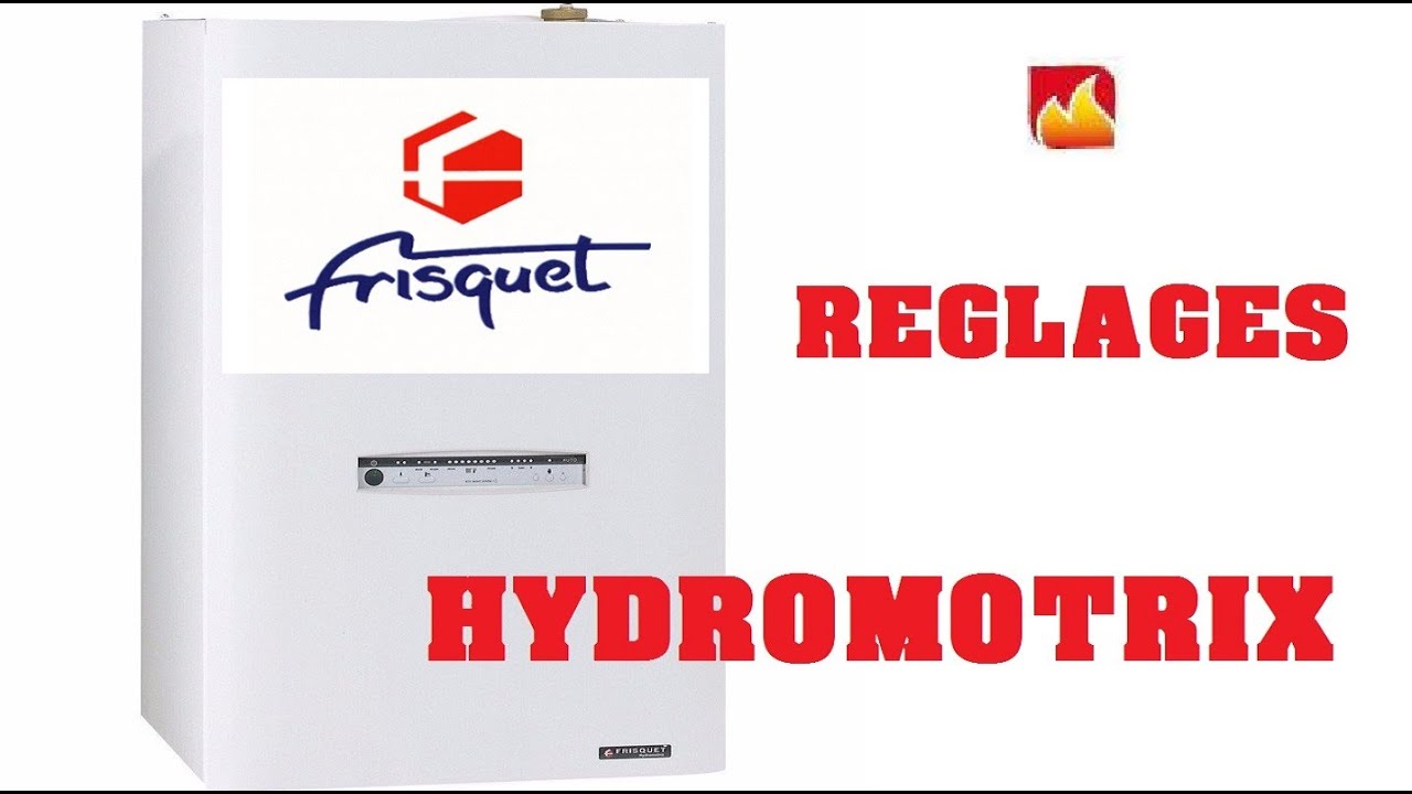Comment régler une chaudière Frisquet Hydromotrix Tradition ? - YouTube