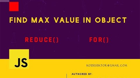 Finding maximum value of a property in an array of objects