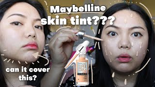 Maybelline 24hrs Superstay Skin Tint with Vitamin C!? | First impression review