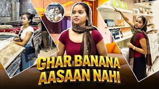 Ghar Banane Aasan Nhi 😒 | #Manisha Rani New Video | Manisha Rani Vlogs