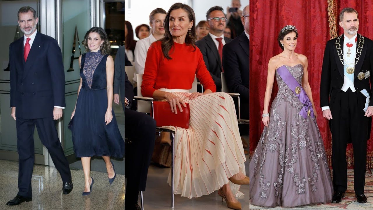 Очень красивая и стильная королева Летиция Испанская / модный стиль / испанская королевская семья...