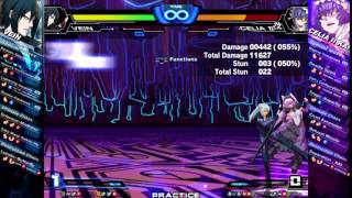 CHAOS CODE: Vein back throw only combo in corner
