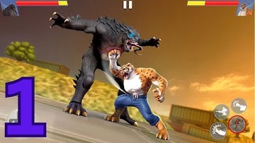 Kung fu Animal: Fighting Gameplay Walkthrough Part 1 || Fighting Gameplay || Karate Fighting Games