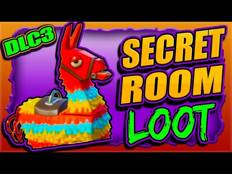 SECRET Room UNDER THE MAP (LOOT LLAMA) DLC 3 BORDERLANDS 3